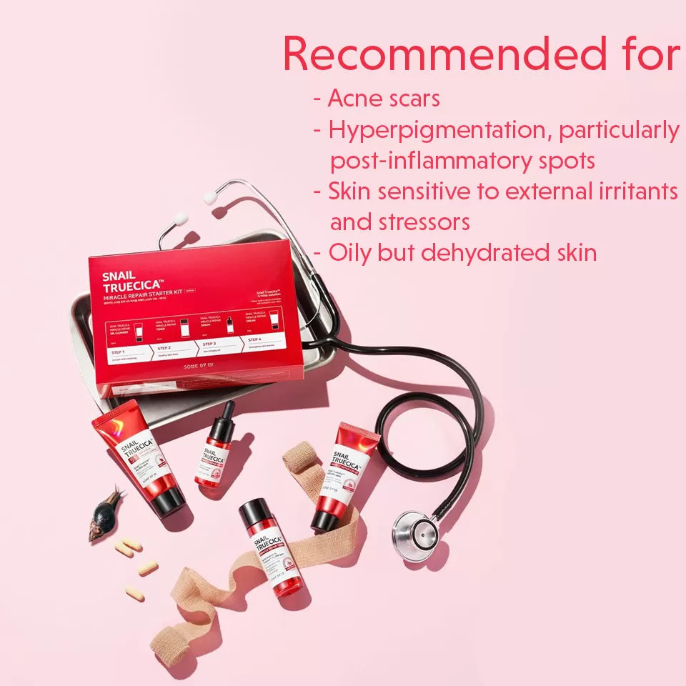 SOME BY MI - Snail Truecica Miracle Repair Starter Kit-thekimyoung.com