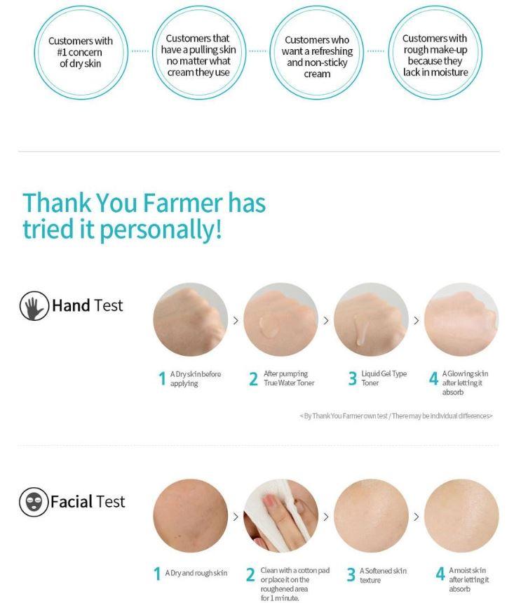 THANK YOU FARMER - True Water Deep Toner 150ml Toner THANK YOU FARMER