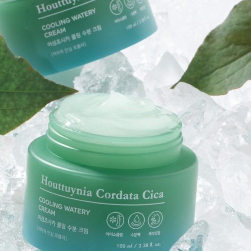 TONYMOLY Houttuynia Cordata Cica Cooling Watery Cream 100ml Face Cream TONYMOLY