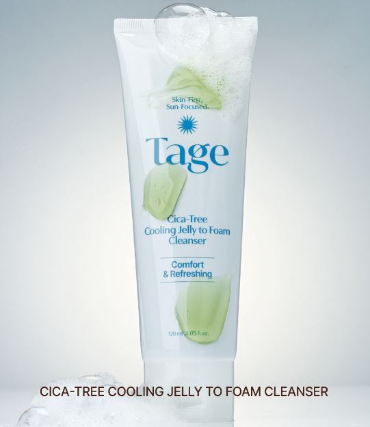 Tage - Cica-Tree Cooling Jelly To Foam Cleanser 120ml-thekimyoung.com
