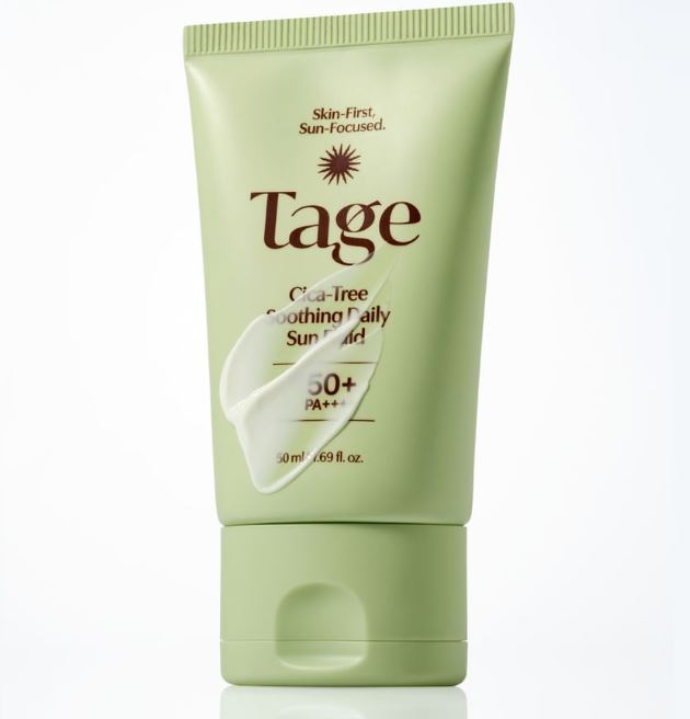 Tage - Cica-Tree Soothing Daily Sun Fluid 50ml-thekimyoung.com