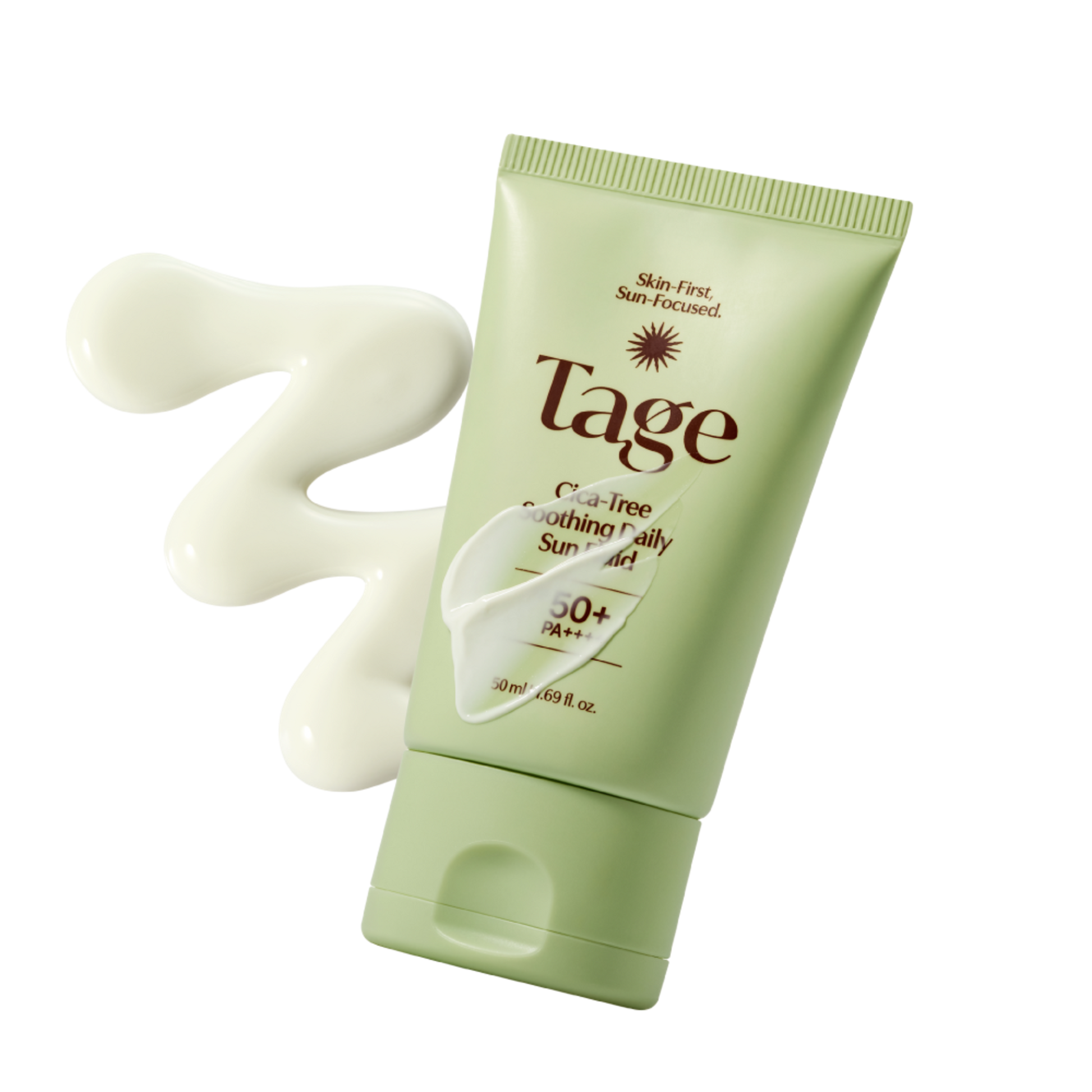 Tage - Cica-Tree Soothing Daily Sun Fluid 50ml-thekimyoung.com
