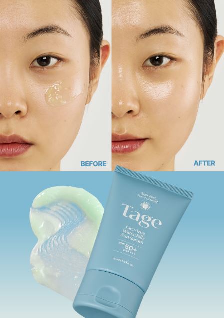 Tage - Cica-Tree Water Jelly Sun Serum 50ml-thekimyoung.com