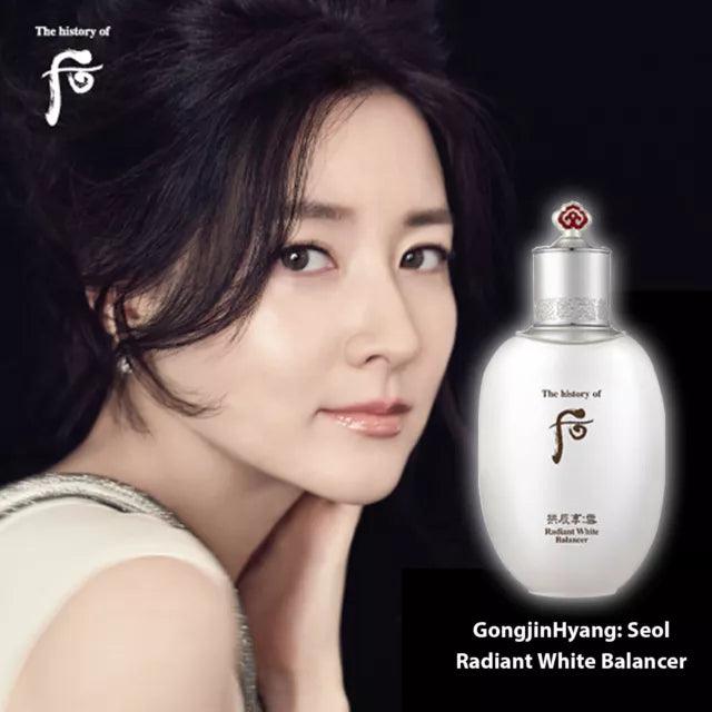 The History of Whoo - GONGJINHYANG SEOL Radiant White Balancer 150ml-thekimyoung.com