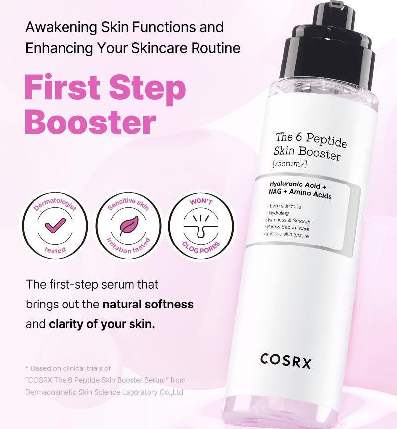 COSRX - The 6 Peptide Skin Booster Serum (150ml)-thekimyoung.com