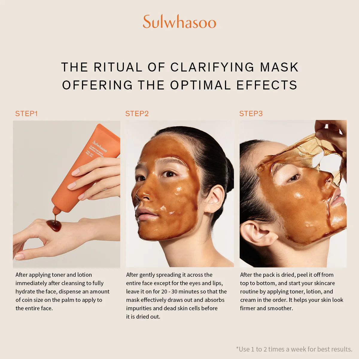 Sulwhasoo Clarifying Mask 120ml Peel-Off Mask Sulwhasoo
