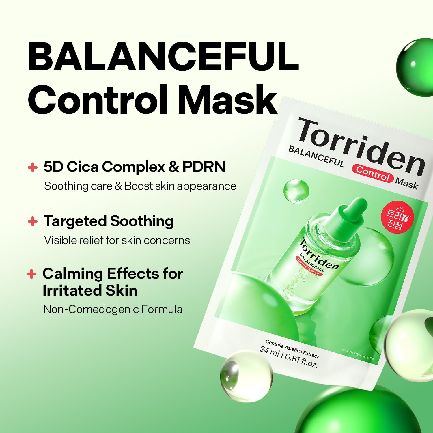 Torriden - Balanceful Cica Control Mask Sheet-thekimyoung.com