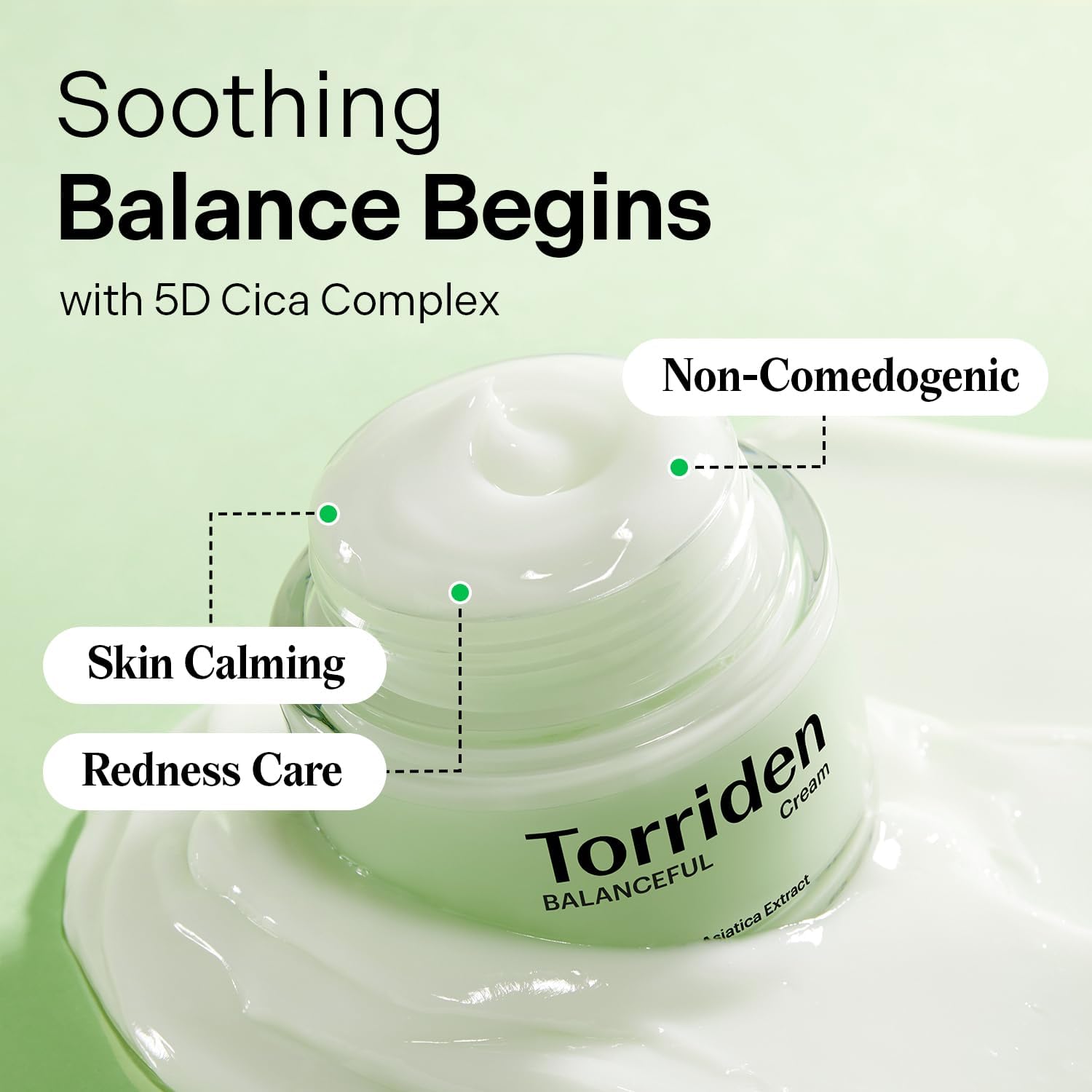 Torriden - Balanceful Cica Soothing Cream (80ml)-thekimyoung.com