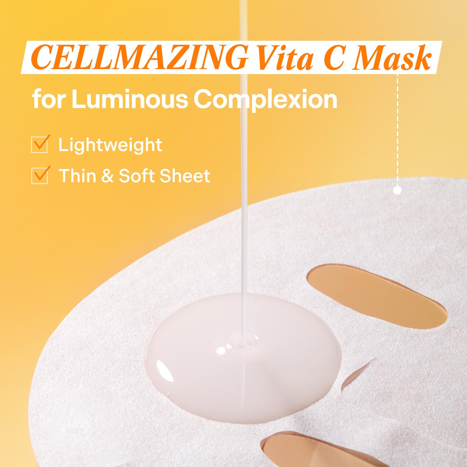 Torriden - Cellmazing Vita C Brightening Mask Sheet (10 Sheets)-thekimyoung.com