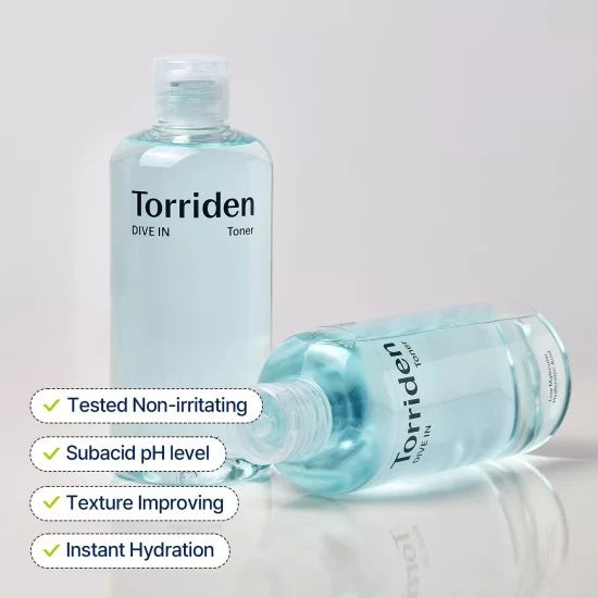 Torriden - DIVE-IN Low Molecular Hyaluronic Acid Toner (300ml)-thekimyoung.com