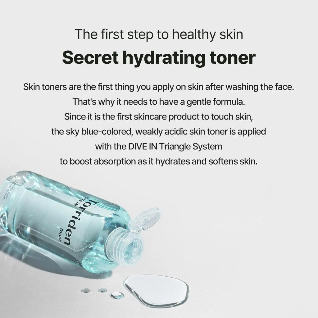 Torriden - DIVE-IN Low Molecular Hyaluronic Acid Toner (300ml)-thekimyoung.com
