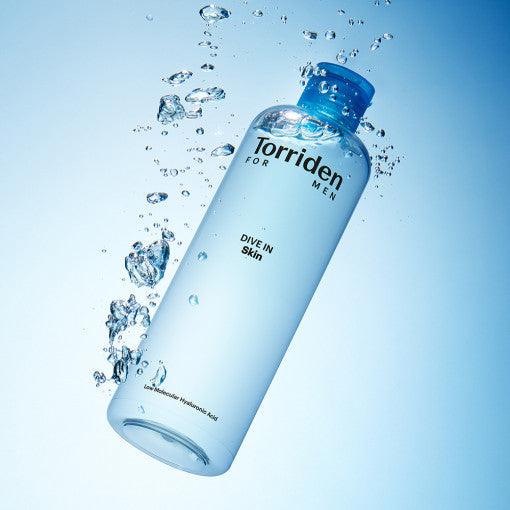 Torriden - Dive-in For Men Low Molecular Hyaluronic Acid Skin (300ml)-thekimyoung.com
