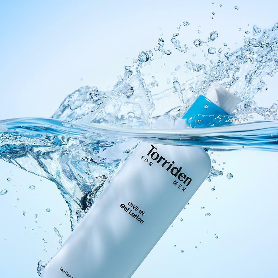 Torriden - Dive-in For Men Low Molecular Hyaluronic Acid Gel Lotion (200ml)-thekimyoung.com
