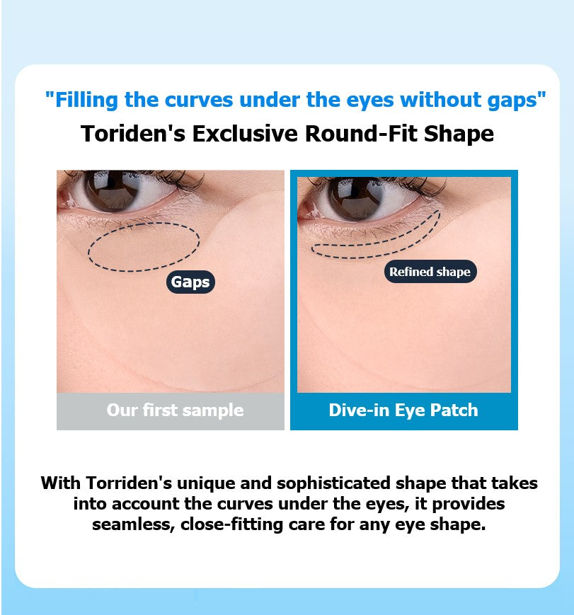 Torriden - Dive-in Moisture Volume Eye Patches (60 Patches)-thekimyoung.com