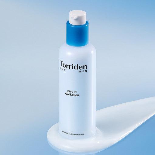 Torriden - Dive-in For Men Low Molecular Hyaluronic Acid Gel Lotion (200ml)-thekimyoung.com