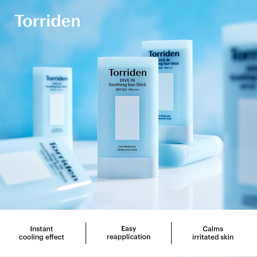 Torriden - Dive-in Moisture Soothing Sun Stick (SPF 50+ PA++++) (19g)-thekimyoung.com