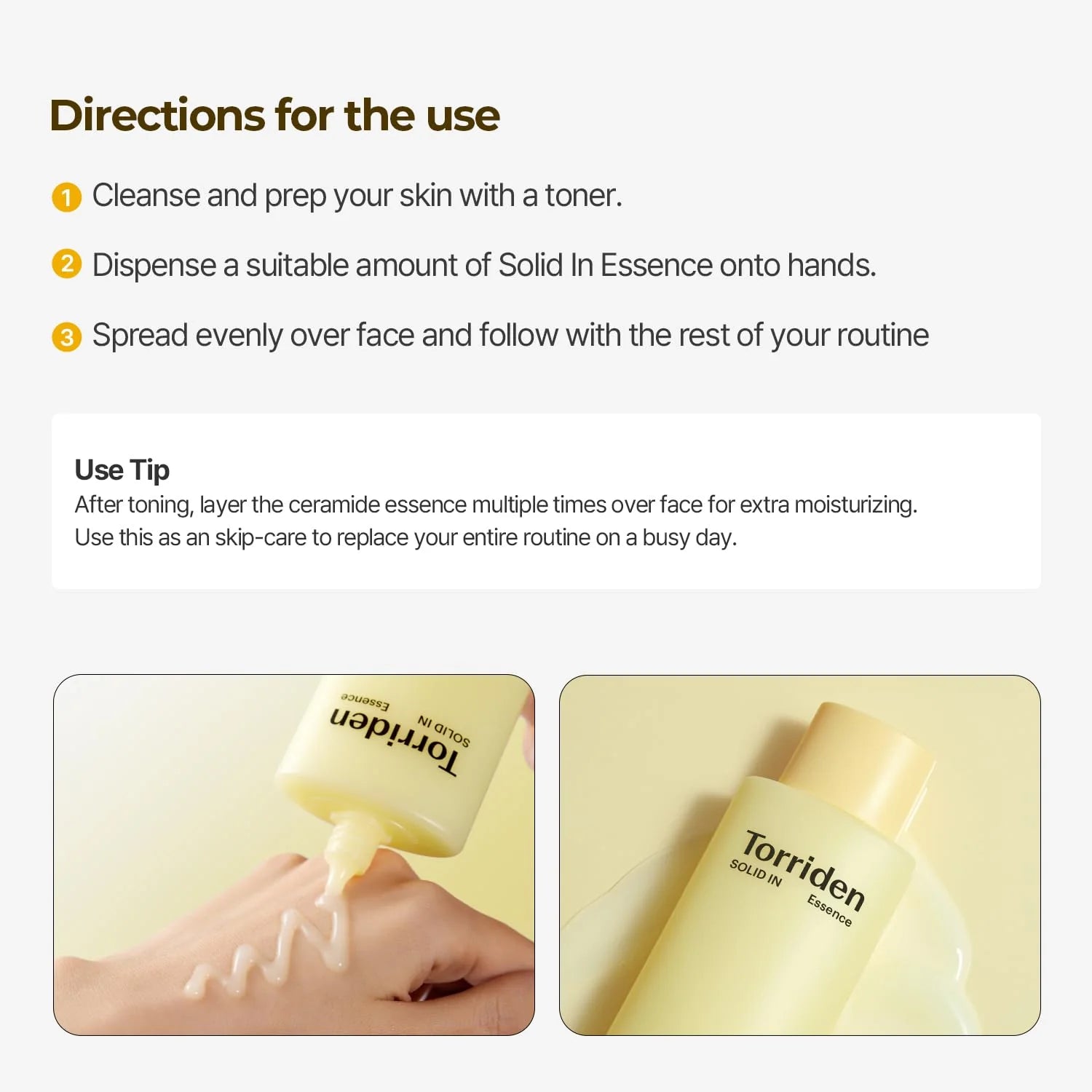 Torriden - Solid-In Ceramide All Day Essence (100ml)-thekimyoung.com