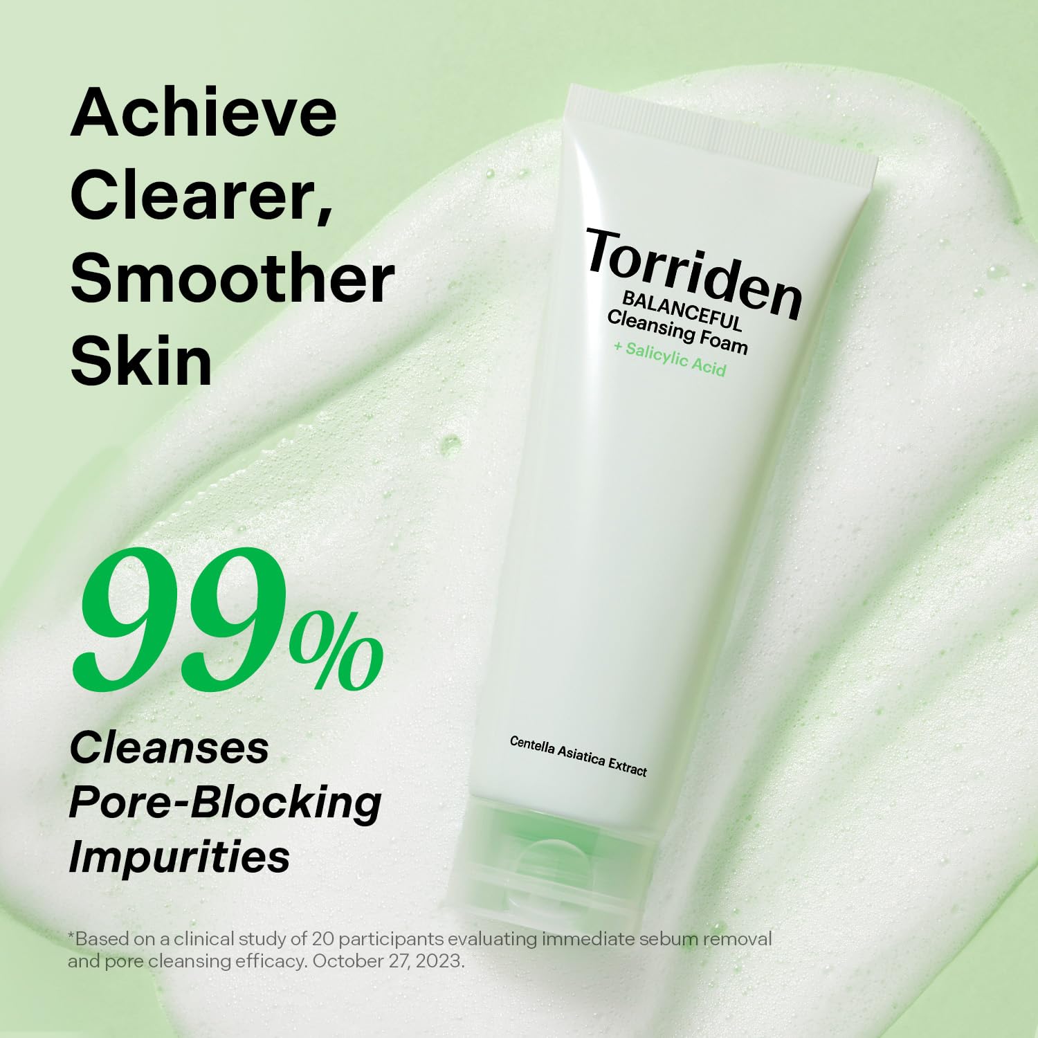 Torriden - Balanceful Cica Cleansing Foam (150ml)-thekimyoung.com