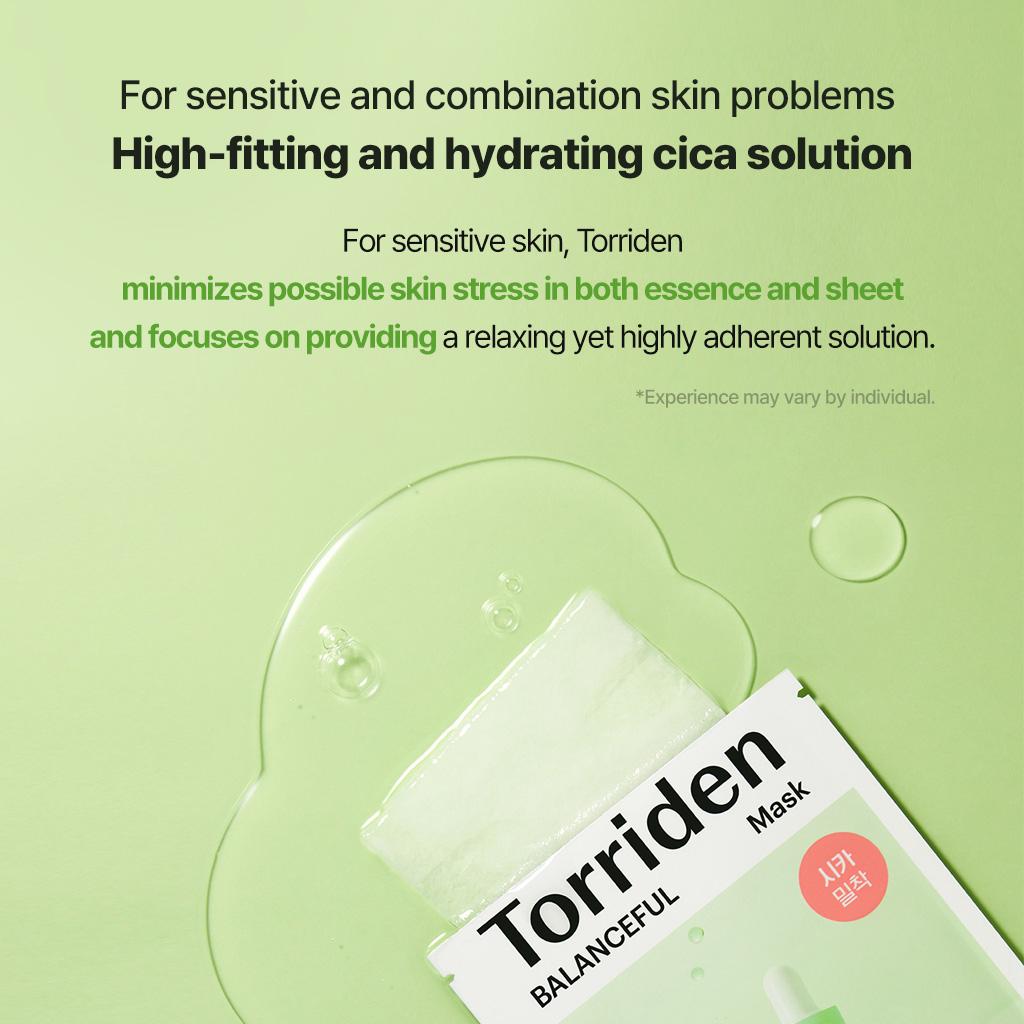 Torriden - Balanceful Cica Mask Sheet (10 Sheets)-thekimyoung.com