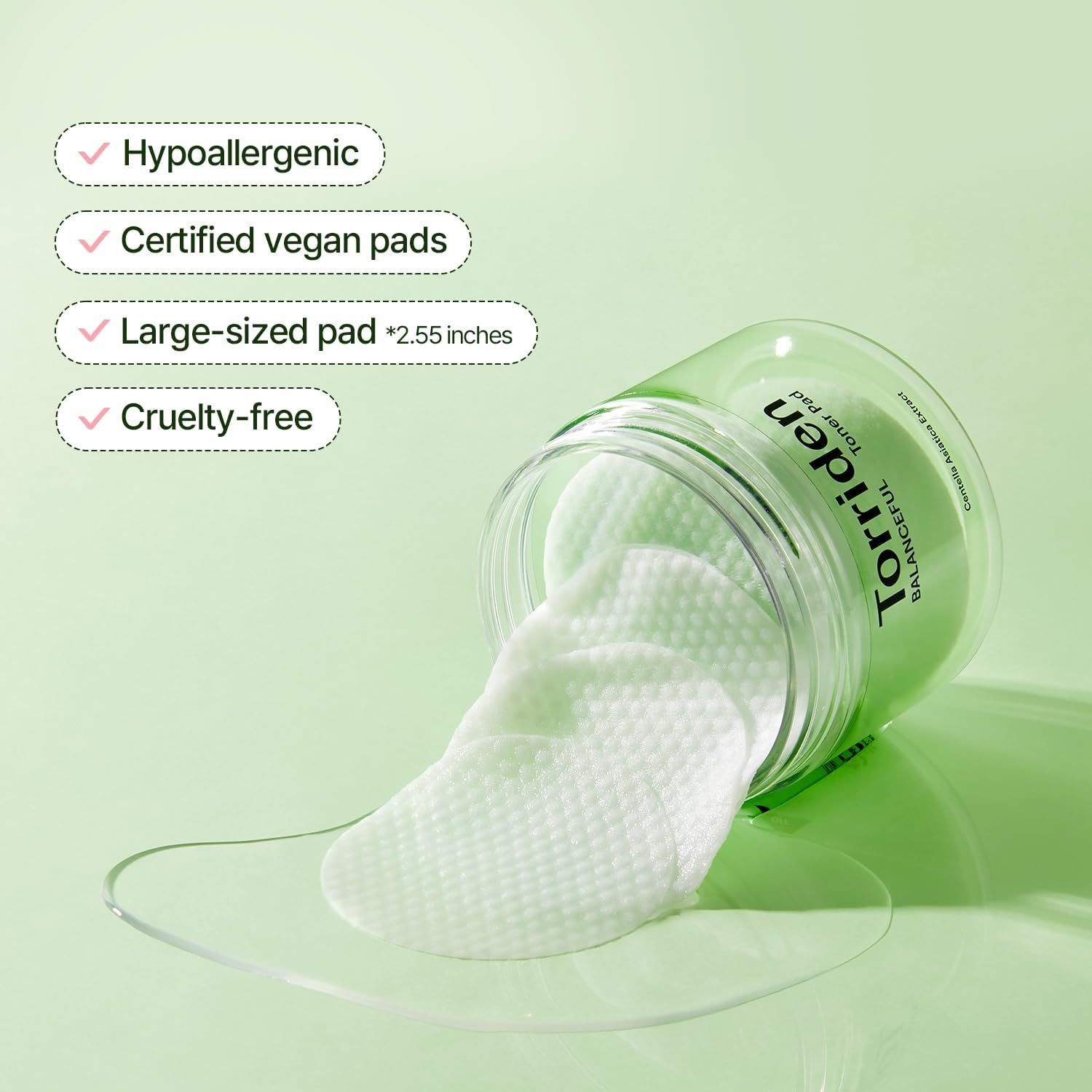 Torriden - Balanceful Cica Toner Pad (60 Pads)-thekimyoung.com