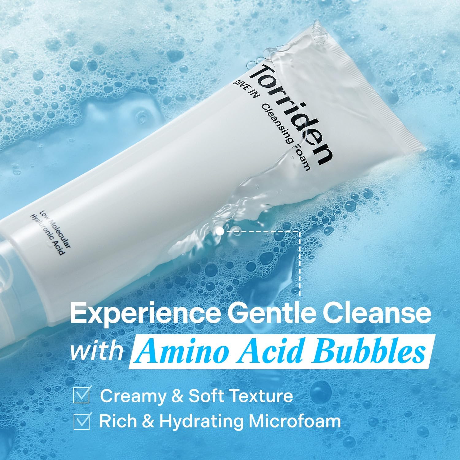 Torriden - Dive-In Cleansing Foam (150ml)-thekimyoung.com