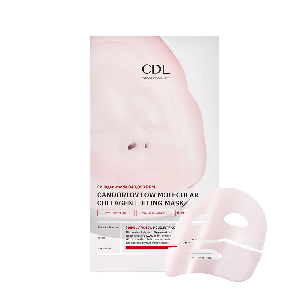 CDL Candorlov Ultra-Low Molecular CollagenMode Lifting Mask 5 EA Facial Mask CDL