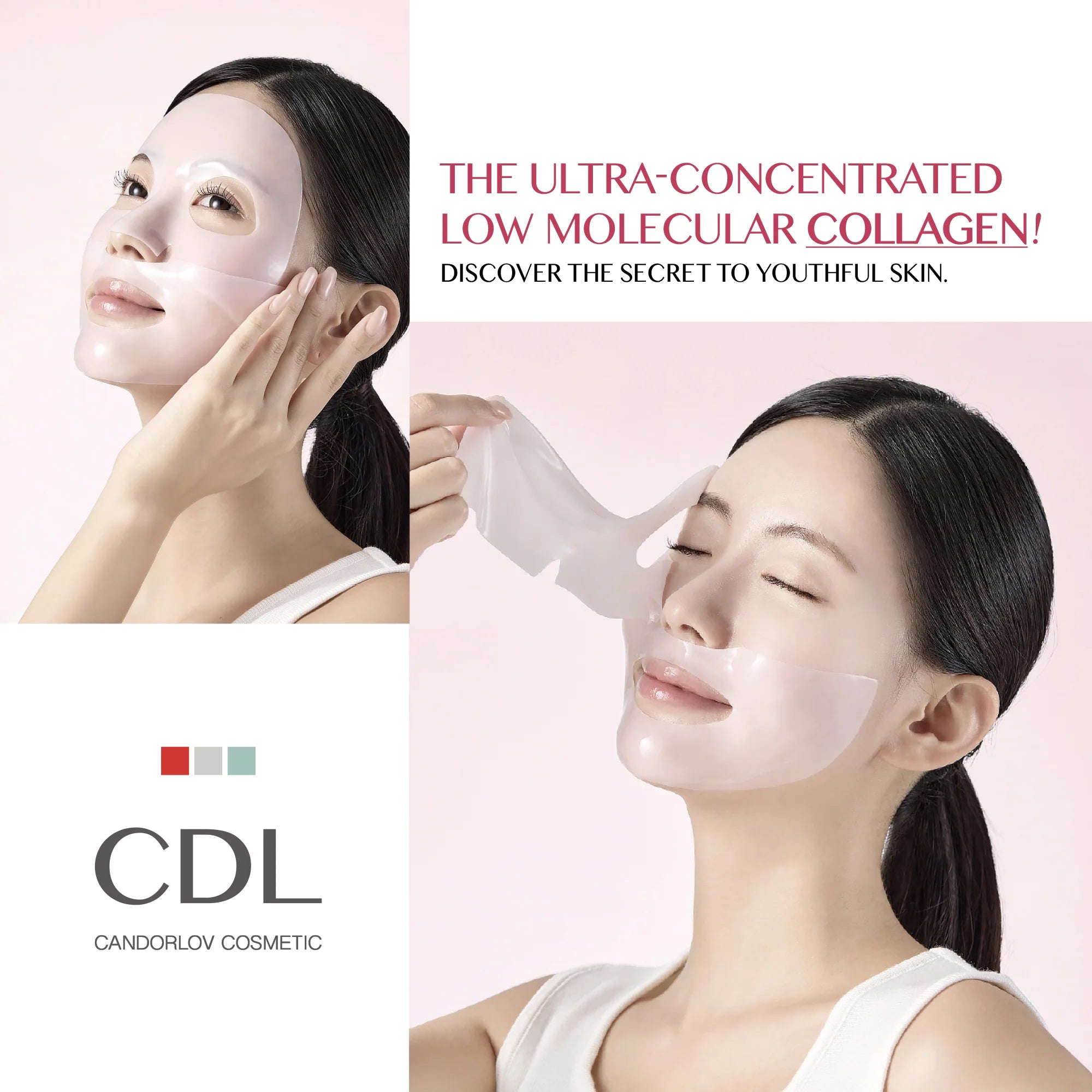 CDL Candorlov Ultra-Low Molecular CollagenMode Lifting Mask (5Pcs)-thekimyoung.com