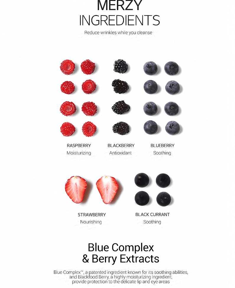 MERZY Good Berry Lip & Eye Remover 210ml Lip & Eye Remover MERZY