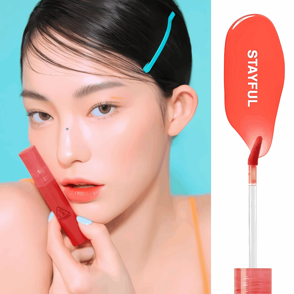 3CE SYRUP LAYERING TINT 4.7g (7 Colors) LIP TINT 3CE STAYFUL