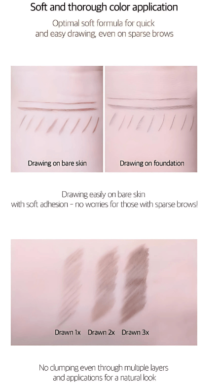 [TOO COOL FOR SCHOOL] Artclass Brow Designing Pencil 0.18g (3 Colors) Eyebrow Pencil TOO COOL FOR SCHOOL