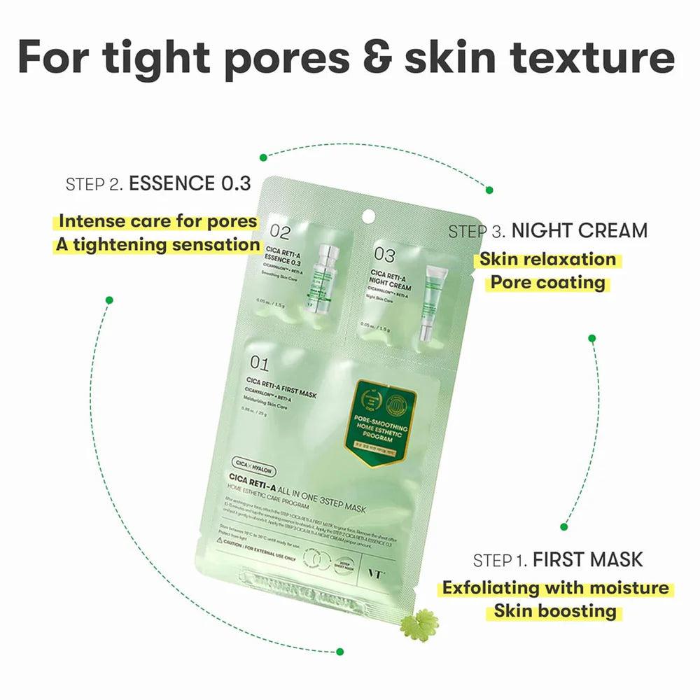 VT Cica Reti-A 7 Days Mask 110g-thekimyoung.com
