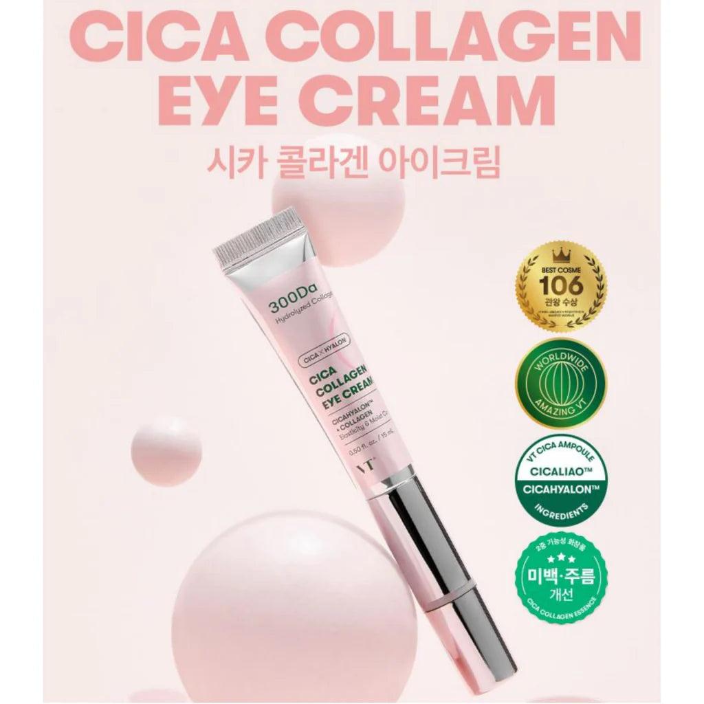 VT Cica Collagen Eye Cream 15ml-thekimyoung.com