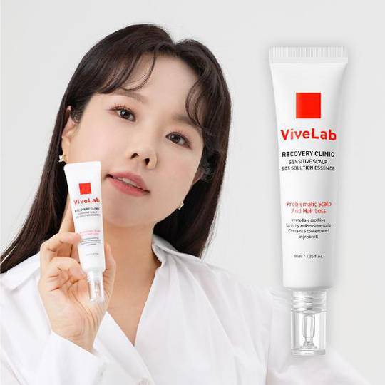 ViveLab Recovery Clinic Sensitive Scalp SOS Solution Essence 40ml-thekimyoung.com