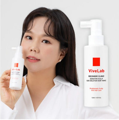 ViveLab Recovery Clinic Sensitive Scalp SOS Solution Hair Tonic 120ml-thekimyoung.com