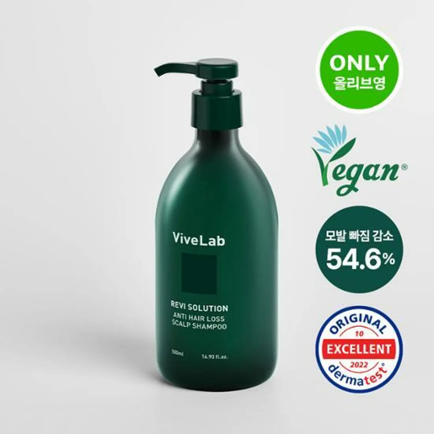 ViveLab Revi Solution Anti Hair Loss Scalp Shampoo-thekimyoung.com