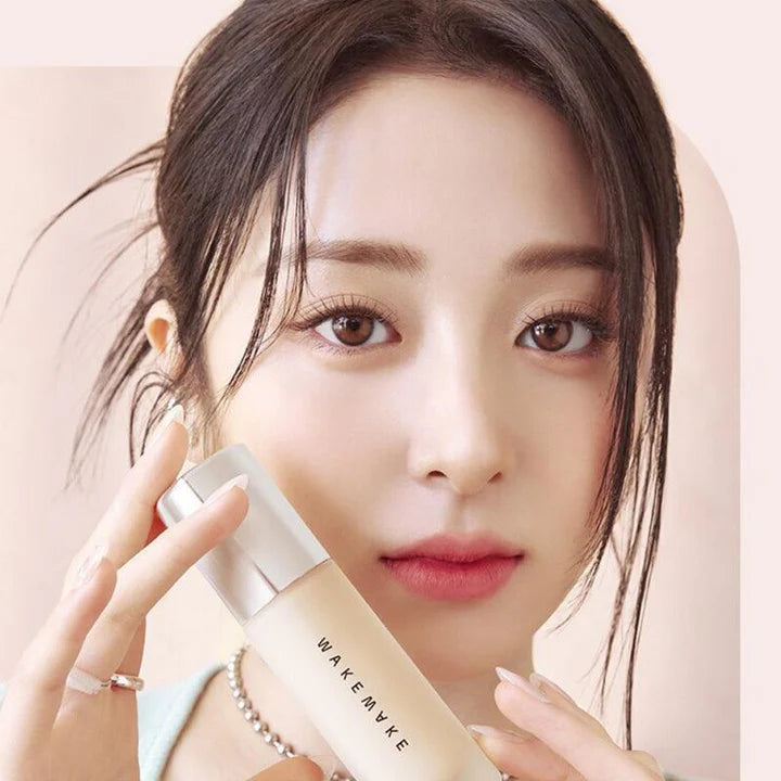 WAKEMAKE Water Velvet Cover Foundation 30ml / SPF30 PA++-thekimyoung.com