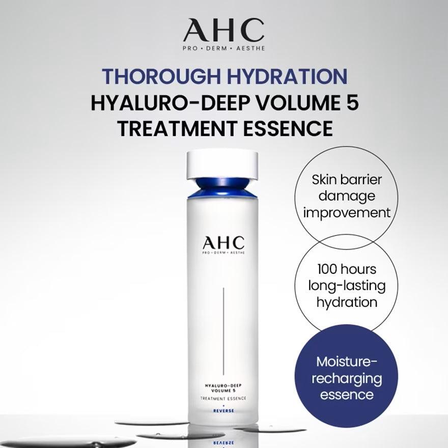 AHC Hyaluro Deep Volume 5 Treatment Essence 130ml-thekimyoung.com
