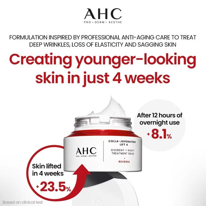 AHC Colla-Juvenation Lift 4 Overday + Night Treatment Balm 50ml Anti Aging Cream AHC