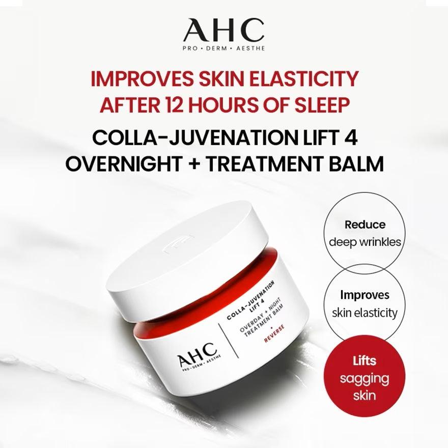 AHC Colla-Juvenation Lift 4 Overday + Night Treatment Balm 50ml Anti Aging Cream AHC
