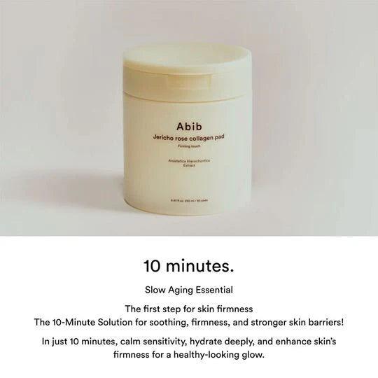 Abib Jericho rose collagen pad Firming touch 60 Pads-thekimyoung.com