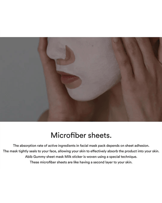 Abib Gummy sheet mask Madecassoside sticker 27ml X 10 Pc Mask Sheet Abib