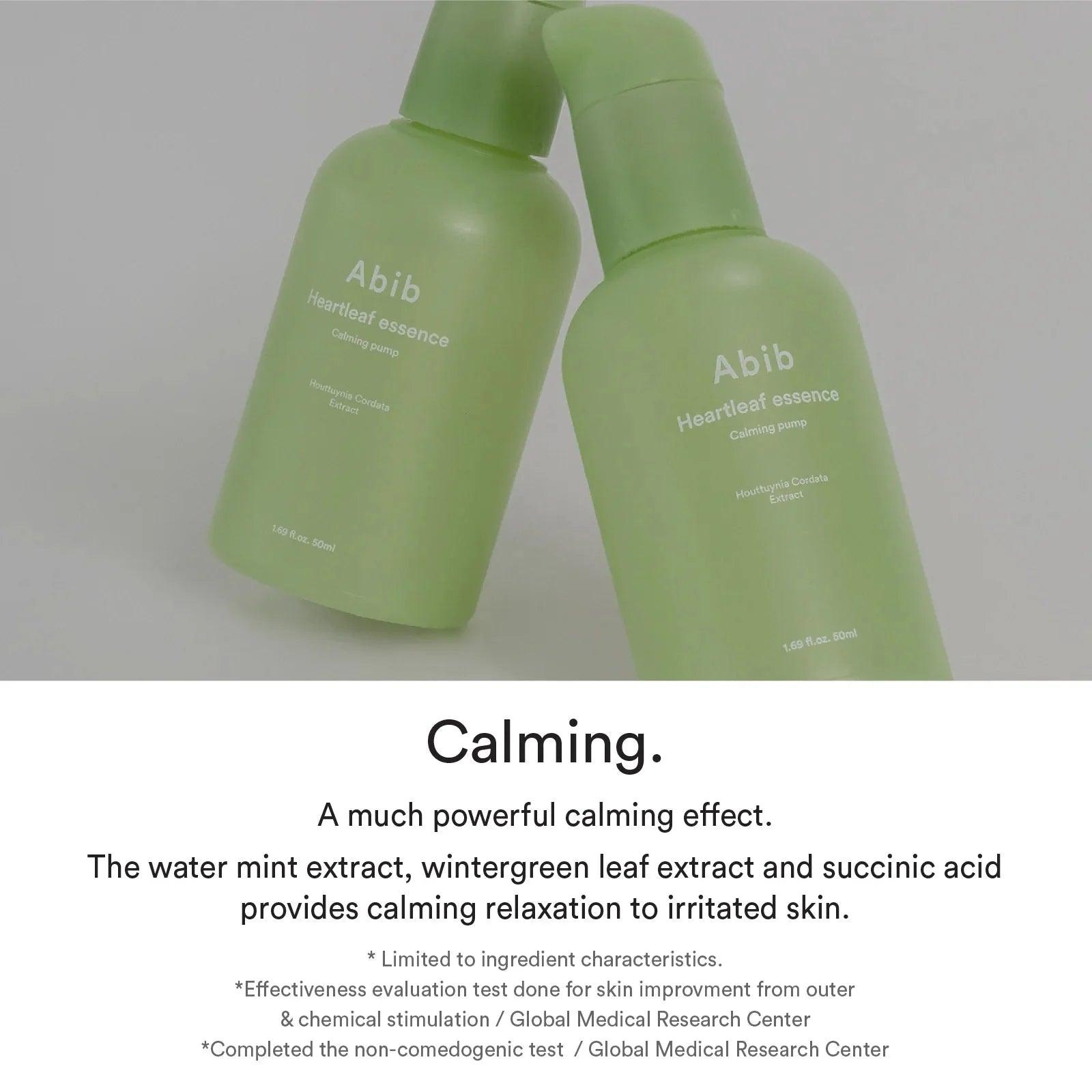Abib- Heartleaf essence Calming pump 50ml-thekimyoung.com