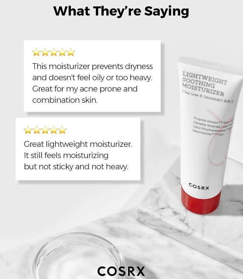 COSRX AC Collection Lightweight Soothing Moisturizer 80ml Moisturizer Cream COSRX