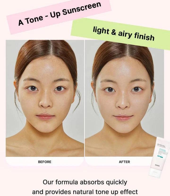 COSRX Aloe 54.2 Aqua Tone-up Sunscreen SPF 50+ PA++++ 50ml Sunscreen COSRX
