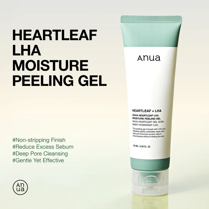 Anua Heartleaf LHA Moisture Peeling Gel 120ml-thekimyoung.com