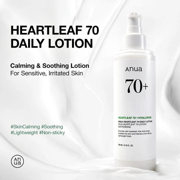 ANUA Heartleaf 70 Daily Lotion - Soothing Hydration-thekimyoung.com