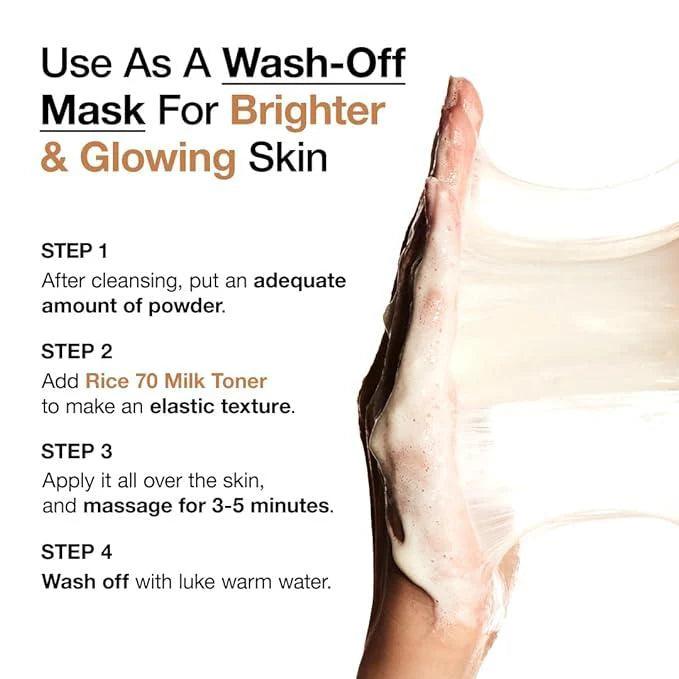 Anua Rice Enzyme Brightening Cleansing Powder 40g+40g (Double Pack) Face Cleanser Anua