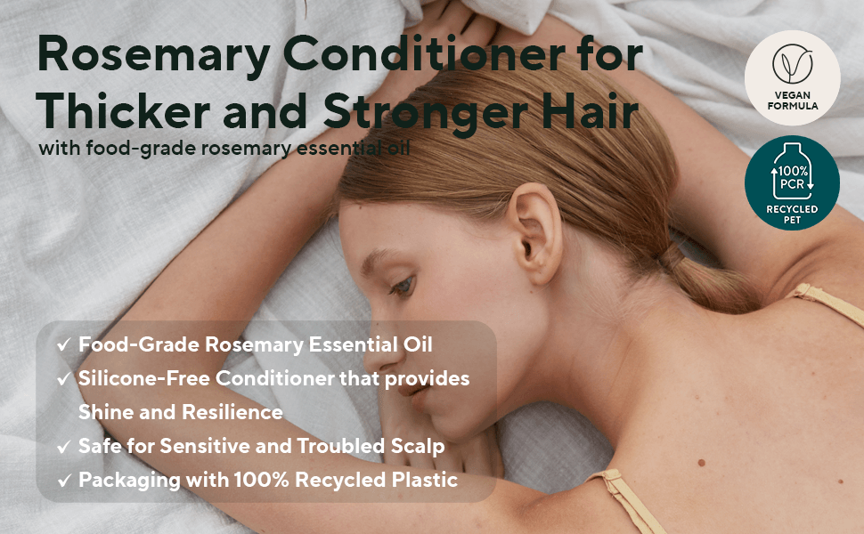 AROMATICA Rosemary Hair Thickening Conditioner 400ml-thekimyoung.com