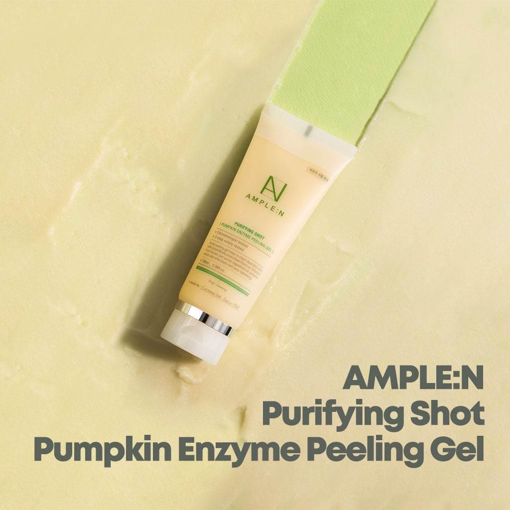 AMPLE:N Purifying Shot Pumpkin Enzyme Peeling Gel 100ml-thekimyoung.com