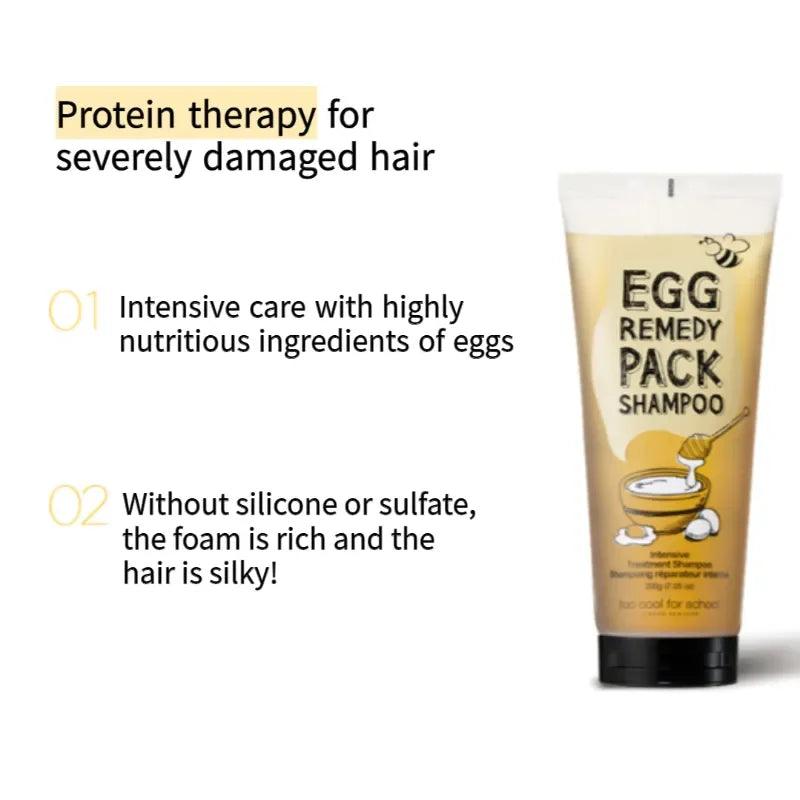 [TOO COOL FOR SCHOOL] Egg Remedy Pack Shampoo 200ml Shampoo TOO COOL FOR SCHOOL